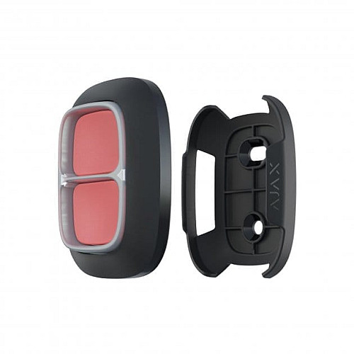 Тримач для фіксації тривожної кнопки Ajax Button Double Button Holder, чорний