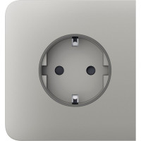 Бічна панель для вбудованої розетки Ajax SideCover for Outlet Basic, oyster