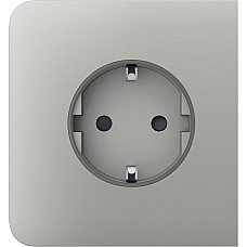 Бічна панель для вбудованої розетки Ajax SideCover for Outlet Basic, oyster