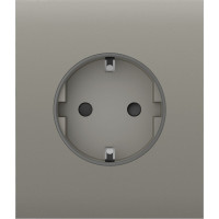 Центральная панель для встроенной розетки Ajax CenterCover for Outlet Basic, olive