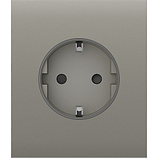 Центральна панель для вбудованої розетки Ajax CenterCover for Outlet Basic, olive