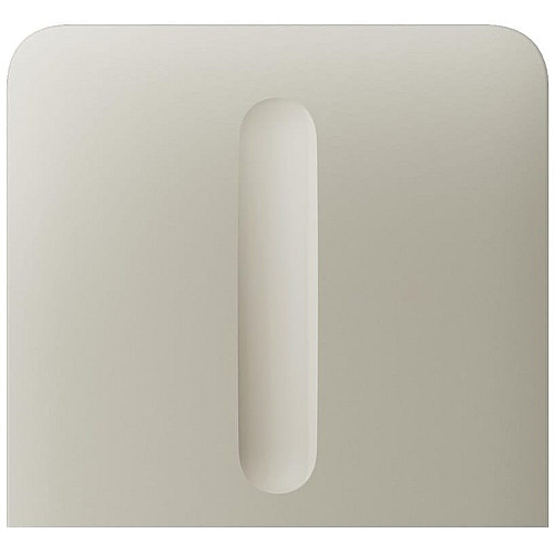 Кнопка бічна для одноклавішного вертикального вимикача димера Ajax SideButton Vertical Dimmer 1-gang 2-way for LightSwitch, Jeweler, бездротовий, ivory