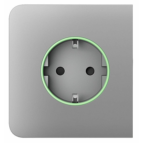 Боковая панель для встроенной розетки Ajax SideCover for Outlet smart, Jeweler, беспроводная, fog