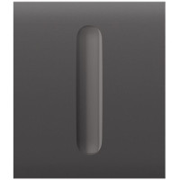 Кнопка центральна для одноклавішного вимикача димера Ajax CenterButton Dimmer 1-gang 2-way for LightSwitch, Jeweler, бездротовий, grey