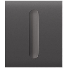 Кнопка центральна для одноклавішного вимикача димера Ajax CenterButton Dimmer 1-gang 2-way for LightSwitch, Jeweler, бездротовий, grey