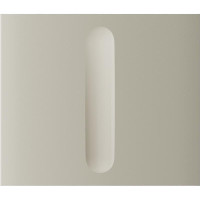 Кнопка центральна для одноклавішного вертикального вимикача димера Ajax CenterButton Dimmer Vertical 1-gang 2-way for LightSwitch, Jeweler, бездротовий, ivory