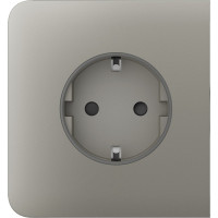 Бічна панель для вбудованої розетки Ajax SideCover for Outlet Basic, olive