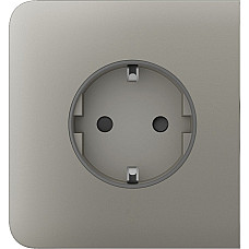 Бічна панель для вбудованої розетки Ajax SideCover for Outlet Basic, olive