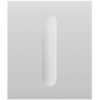 Кнопка центральна для одноклавішного вимикача димера Ajax CenterButton Dimmer 1-gang 2-way for LightSwitch, Jeweler, бездротовий, білий