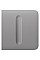Кнопка бічна для одноклавішного вимикача димера Ajax SideButton Dimmer 1-gang 2-way for LightSwitch, Jeweler, бездротовий, fog