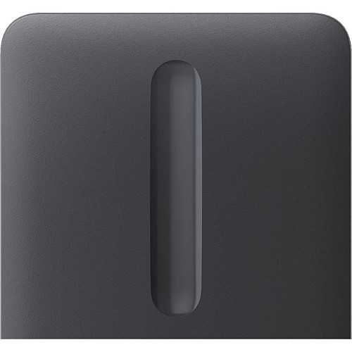 Кнопка бічна для одноклавішного вертикального вимикача димера Ajax SideButton Vertical Dimmer 1-gang 2-way for LightSwitch, Jeweler, бездротовий, graphite