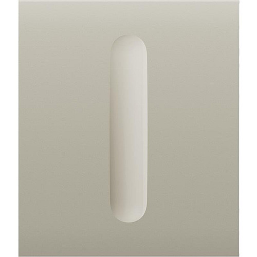 Кнопка центральная для одноклавишного выключателя димера Ajax CenterButton Dimmer 1-gang 2-way for LightSwitch, Jeweler, беспроводной, ivory
