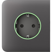 Бічна панель для вбудованої розетки Ajax SideCover for Outlet smart, Jeweler, бездротова, grey