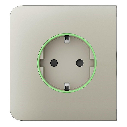 Боковая панель для встроенной розетки Ajax SideCover for Outlet smart, Jeweler, беспроводная, ivory