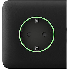 Бічна панель для вбудованої розетки Ajax SideCover for Outlet smart, Jeweler, бездротова, чорний