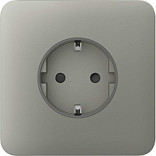 Передня панель для вбудованої розетки Ajax SoloCover for Outlet Basic, olive