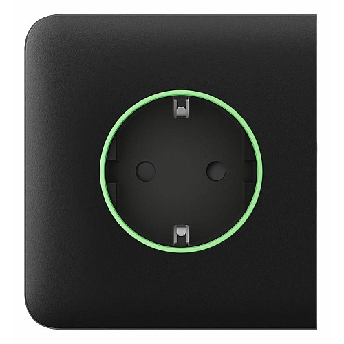Боковая панель для встроенной розетки Ajax SideCover for Outlet smart, Jeweler, беспроводная, черный