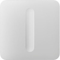 Кнопка для одноклавішного вимикача димера Ajax SoloButton Dimmer 1-gang 2-way for LightSwitch, Jeweler, бездротовий, білий