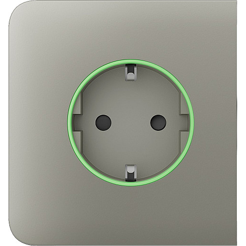 Бічна панель для вбудованої розетки Ajax SideCover for Outlet smart, Jeweler, бездротова, olive