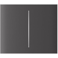 Кнопка центральна для двоклавішного вертикального вимикача Ajax CenterButton Vertical 2-gang for LightSwitch, Jeweler, бездротовий, grey