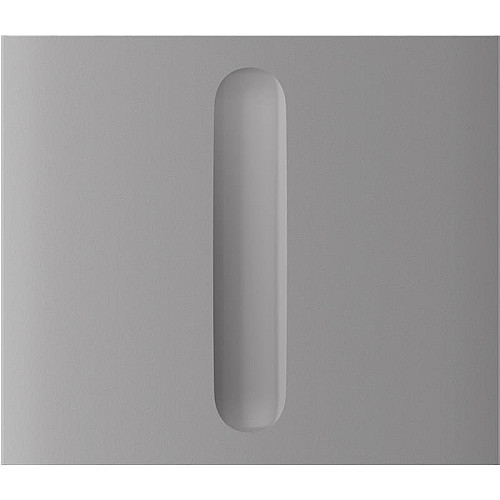 Кнопка центральна для одноклавішного вертикального вимикача димера Ajax CenterButton Dimmer Vertical 1-gang 2-way for LightSwitch, Jeweler, бездротовий, fog
