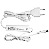 Блок живлення для охоронного приладу U-Prox PSU 0,7 White, 220V AC/12V DC, 700mA, jack 5,5x2,1mm, захист від КЗ, білий