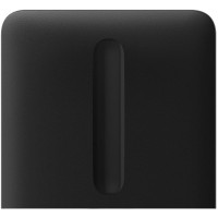 Кнопка бічна для одноклавішного вертикального вимикача димера Ajax SideButton Vertical Dimmer 1-gang 2-way for LightSwitch, Jeweler, бездротовий, чорний