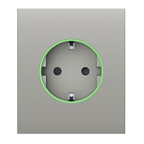 Центральная панель для встроенной розетки Ajax CenterCover for Outlet smart, Jeweler, беспроводная, oyster