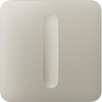 Кнопка для одноклавішного вимикача димера Ajax SoloButton Dimmer 1-gang 2-way for LightSwitch, Jeweler, бездротовий, ivory