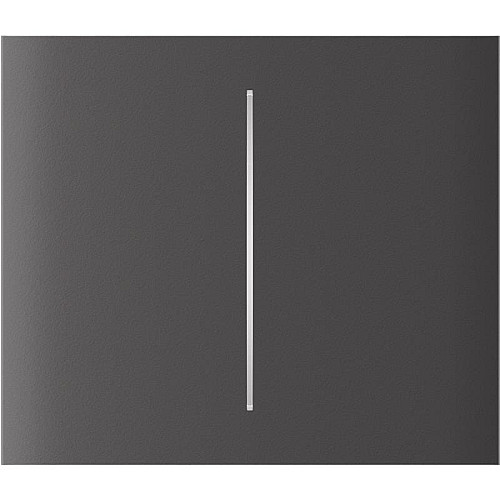 Кнопка центральна для двоклавішного вертикального вимикача Ajax CenterButton Vertical 2-gang for LightSwitch, Jeweler, бездротовий, grey