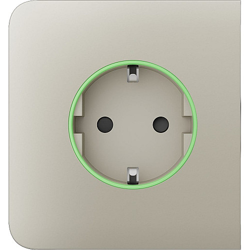 Боковая панель для встроенной розетки Ajax SideCover for Outlet smart, Jeweler, беспроводная, ivory