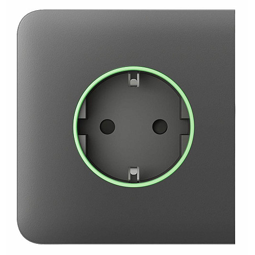 Бічна панель для вбудованої розетки Ajax SideCover for Outlet smart, Jeweler, бездротова, grey