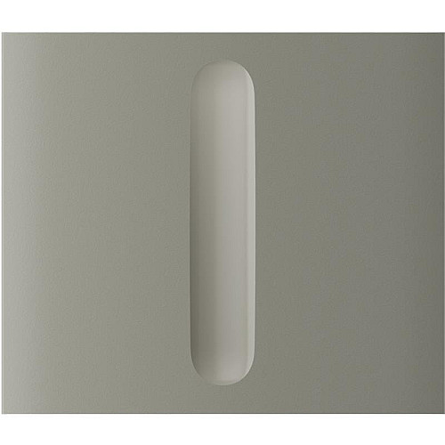 Кнопка центральна для одноклавішного вертикального вимикача димера Ajax CenterButton Dimmer Vertical 1-gang 2-way for LightSwitch, Jeweler, бездротовий, olive