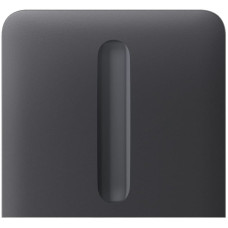 Кнопка бічна для одноклавішного вертикального вимикача димера Ajax SideButton Vertical Dimmer 1-gang 2-way for LightSwitch, Jeweler, бездротовий, graphite