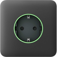 Передня панель для вбудованої розетки Ajax SoloCover for Outlet smart, Jeweler, бездротової, graphite