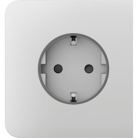 Бічна панель для вбудованої розетки Ajax SideCover for Outlet Basic, білий