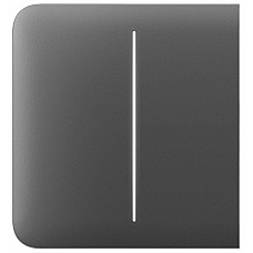 Кнопка бічна для двоклавішного вимикача Ajax SideButton 2-gang for LightSwitch ,Jeweler,бездротовий, graphite