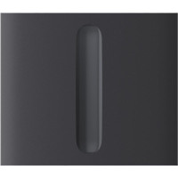 Кнопка центральна для одноклавішного вертикального вимикача димера Ajax CenterButton Dimmer Vertical 1-gang 2-way for LightSwitch, Jeweler, бездротовий, graphite