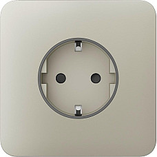 Передня панель для вбудованої розетки Ajax SoloCover for Outlet Basic, ivory