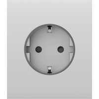 Центральная панель для встроенной розетки Ajax CenterCover for Outlet Basic, белый
