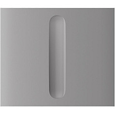 Кнопка центральна для одноклавішного вертикального вимикача димера Ajax CenterButton Dimmer Vertical 1-gang 2-way for LightSwitch, Jeweler, бездротовий, fog