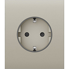 Центральна панель для вбудованої розетки Ajax CenterCover for Outlet Basic, ivory