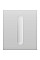 Кнопка центральная для одноклавишного выключателя димера Ajax CenterButton Dimmer 1-gang 2-way for LightSwitch, Jeweler, беспроводной, белый