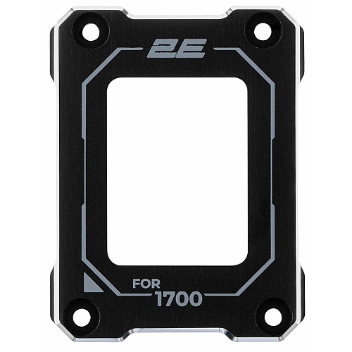 Контактная рамка для процессора 2E GAMING Air Cool SCPB-LGA1700, Aluminum, черный