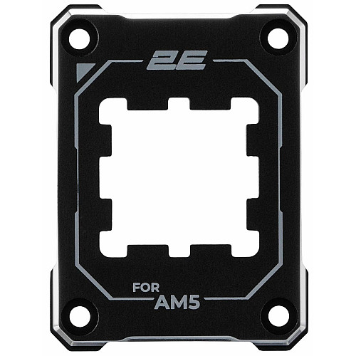 Контактная рамка для процессора 2E GAMING Air Cool SCPB-AM5, Aluminum, черный