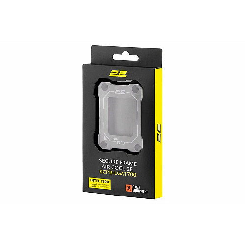 Контактная рамка для процессора 2E GAMING Air Cool SCPB-LGA1700, Aluminum, черный