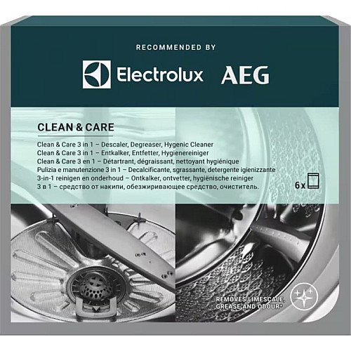 Набор Electrolux для чистки стиральных и посудомоечных машин, 6x50гр