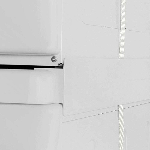 Комплект монтажный Whirlpool для соединения стиральной машины с сушильной машиной, 45-60см, белый