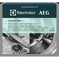 Набір Electrolux для чищення пральних та посудомийних машин, 12x50гр