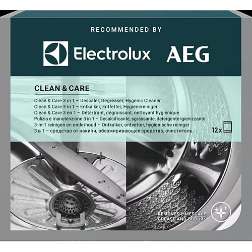 Набір Electrolux для чищення пральних та посудомийних машин, 12x50гр